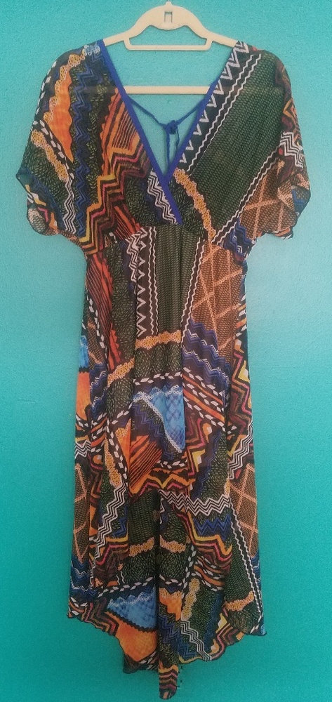 Hi low tribal dress